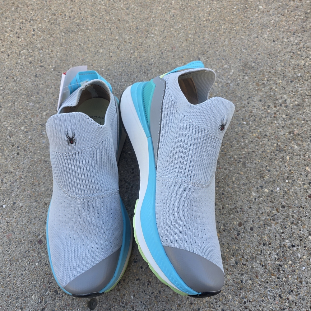 SPYDER Women's Gray and Blue Slip-On Sneakers Size 7.5 - Picture 6 of 11
